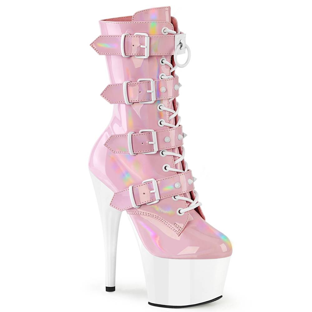 Pleaser boots pink hotsell